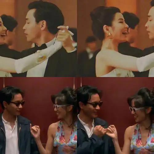 "出现在别人的生命里 要像份礼物"#情侣头像  #文案  #张国荣