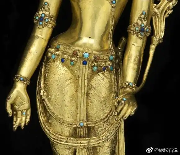 尼泊尔香象菩萨立像 · 十四世纪尼泊尔造像经典之作美国弗利尔和赛克