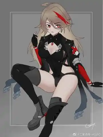 微博国际版 @工业酒精-alcoh01 #少女前线##少女前线同人##m1887#&