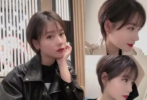 方脸女生适合什么发型?试试这4款短发,时尚减龄显气质!