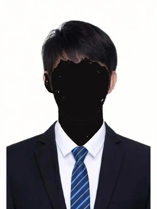 ps小白自己摸索之白底证件照换底色