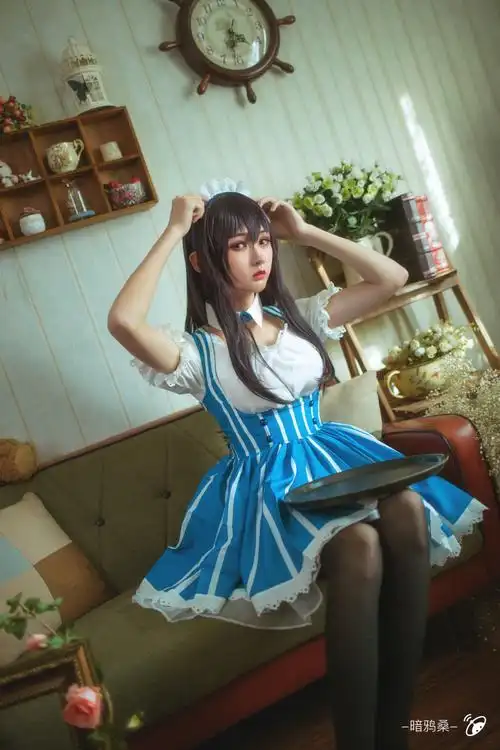 【cos正片】《路人女主的养成方法》霞之丘诗羽