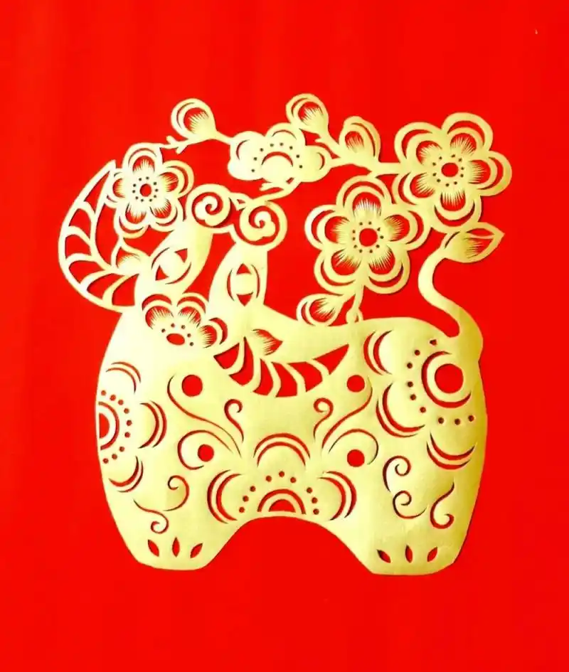 喜庆2021丨王红娟辛丑四季春系列剪纸作品欣赏