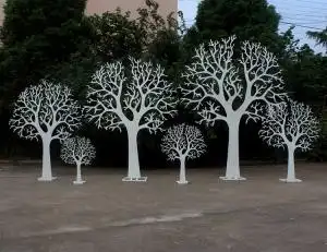 新款婚庆道具铁艺爱情树 迎宾区布置摆件 婚礼舞台布置装饰用品