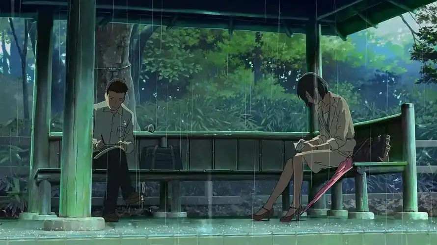隐约雷鸣,世界动画日回味《言叶之庭》,新海诚笔下的清新爱恋__凤凰网