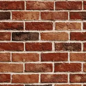 3立体复古怀旧砖纹红砖壁纸中式餐厅服装店背景墙砖块砖头墙纸