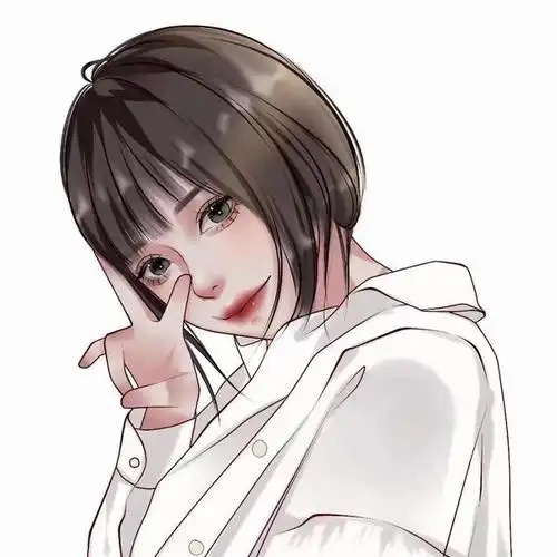 手绘头像女生头像绘画精致女生头像