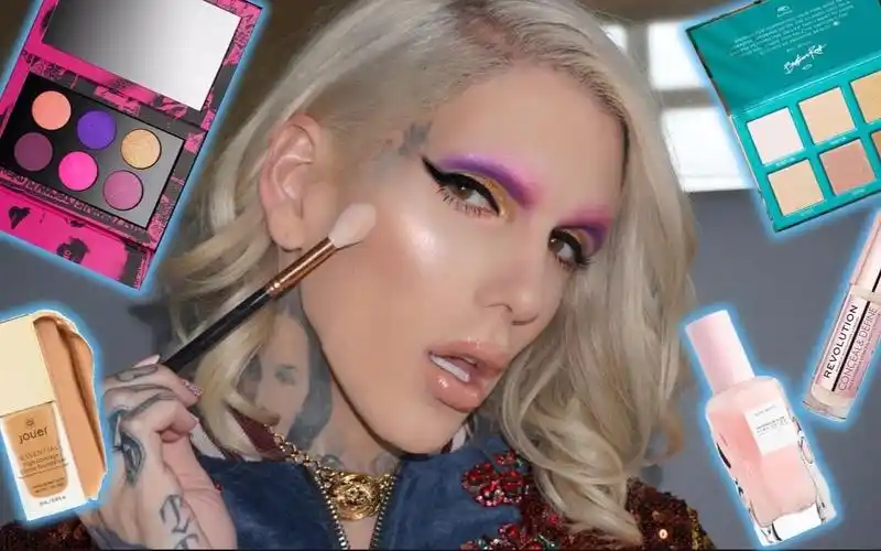 【jeffree star】j姐又来全脸新品测评啦,帮你们试新品种草 秀恩爱小