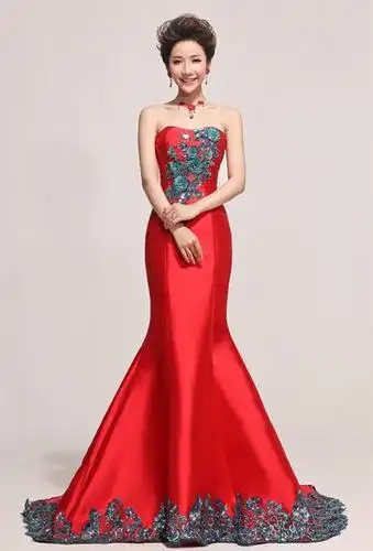 春节新娘红装礼服推荐 做最美新娘