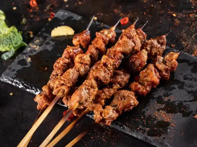 深夜美食美味烤串