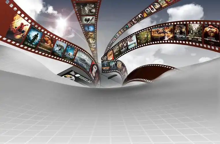 胶卷电影照片海报背景素材