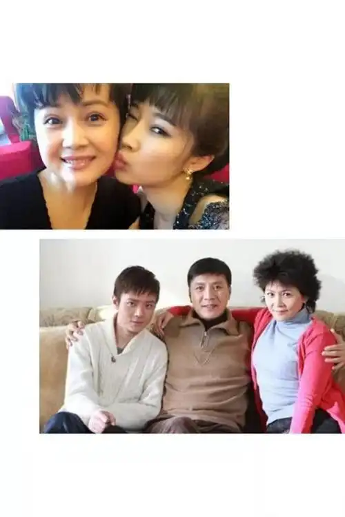 茹萍有过两段婚姻,前夫是画家,育有一女,现任老公是知名演员