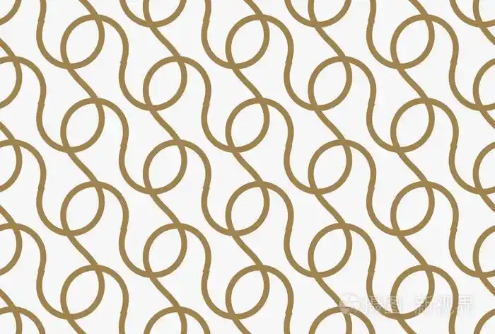 现代豪华时尚的几何纹理与线条无缝模式