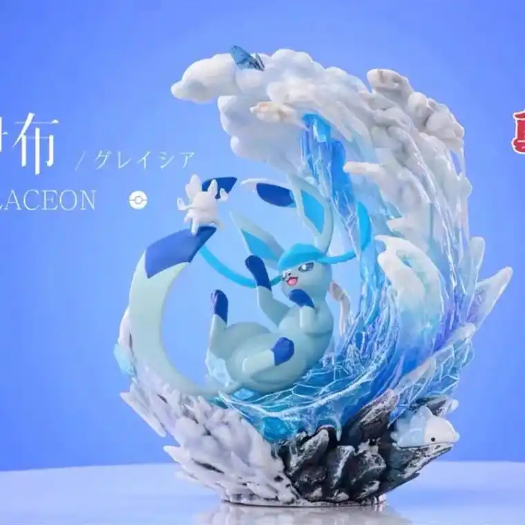 复刻 真新镇 精灵宝可梦.复刻 伊布家族 月亮伊布 火伊布 - 抖音