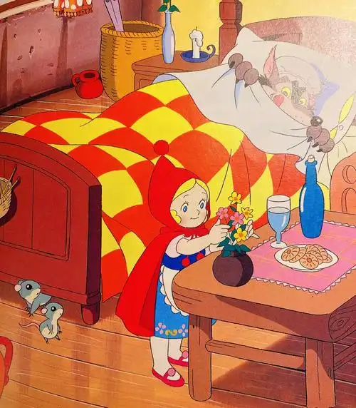 古董绘本之1992年的小红帽绘本