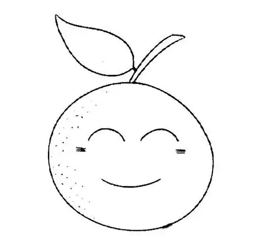 桔子简笔画图片 桔子简笔画图片带颜色 | 第 2 页
