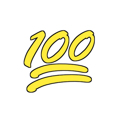 贴纸gif分数gif100分gif一百分gif