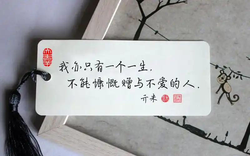 「硬笔行书书法」句句扎心的最新个性伤感文艺句子语录卡片原创