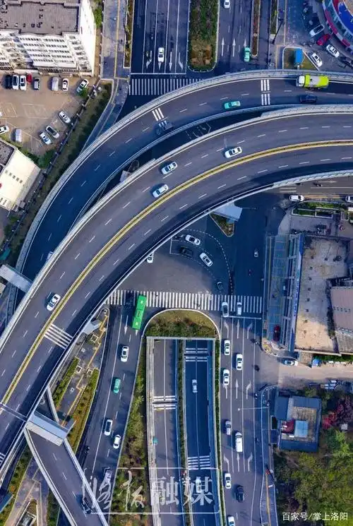高清图集!洛阳市区这么多立交桥,畅通无阻,太方便!
