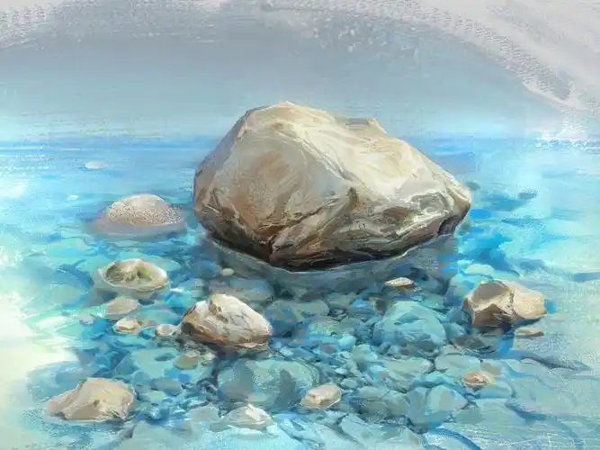 石头练习|插画|游戏原画|画画坤 - 临摹作品 - 站酷 (zcool)