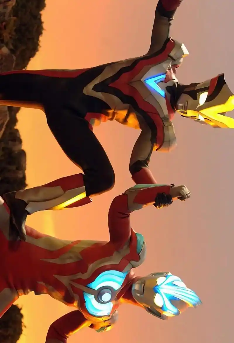 奥特曼 #动漫剪辑 #银河奥特曼 #高清剧照 银河和维克特 - 抖音