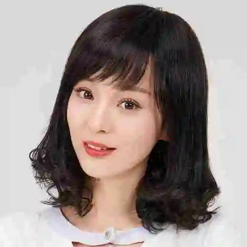 高档假发女中老年妈妈中长发长卷发圆脸发型气质斜刘海梨花头全头