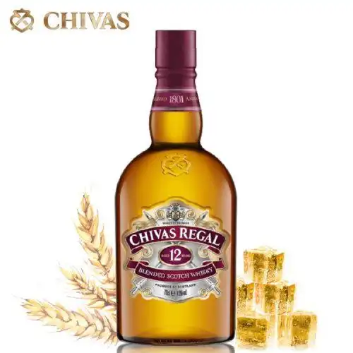天猫超市chivas芝华士12年苏格兰威士忌700ml原装洋酒