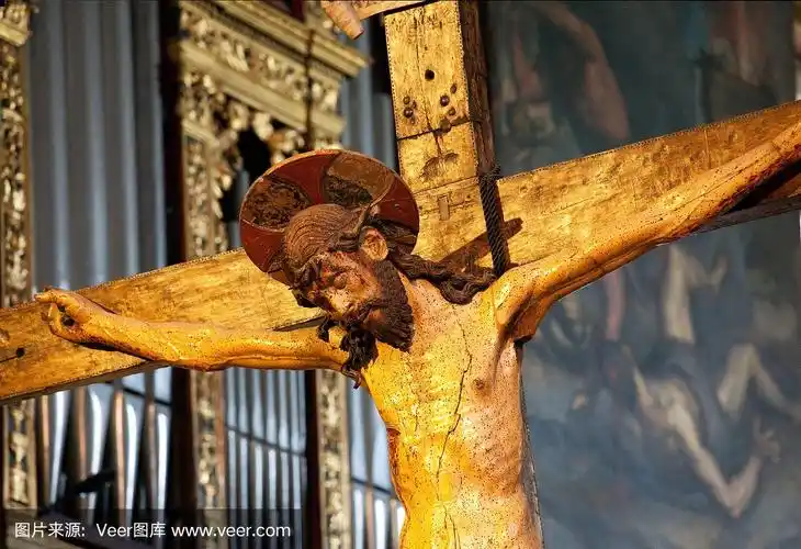 耶稣在十字架上