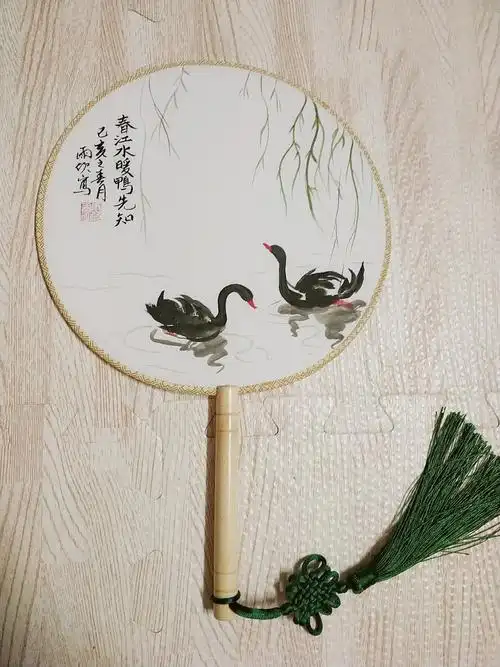 团扇,中国画