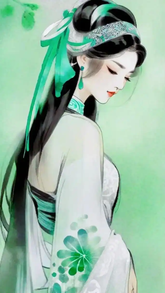 温婉的古风女子