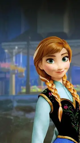 《冰雪奇缘》安娜,锁屏图片,高清手机壁纸,影视剧照-回车桌面