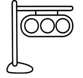 红绿灯简笔画图片大全