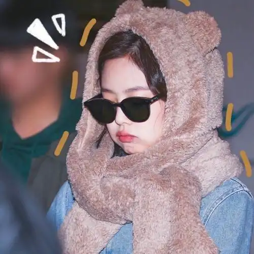 jennie 太可爱了吧!