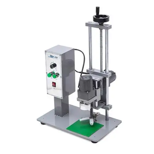 众用ddx-450台式自动旋盖机 电动旋盖机塑料瓶盖封口机 锁盖机矿泉水