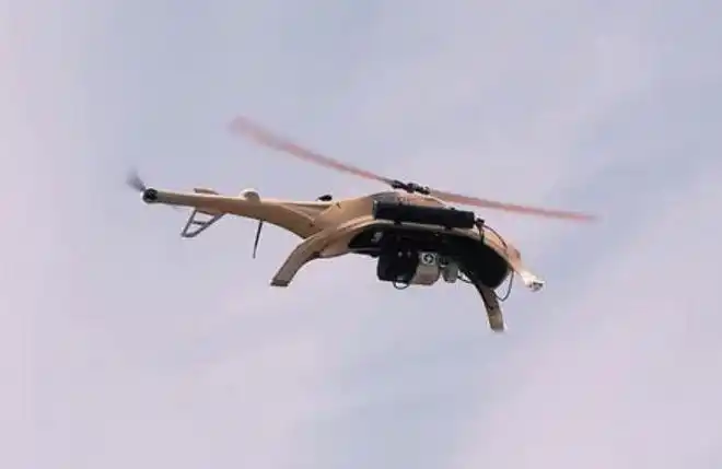 超小型无人机26公斤重速度100公里每小时能空投迫击炮弹