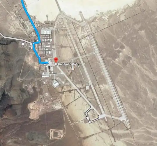 美国51区能在谷歌地球上找到吗?坐标是多少?谢谢!