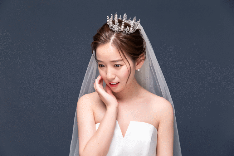 修片婚纱人像精修附过程动图