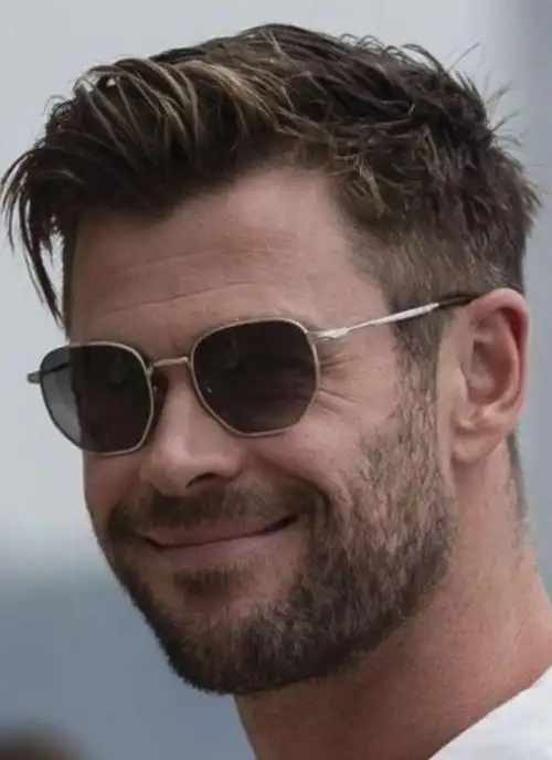 男人过了50岁换发型就选这一款哪怕头发花白依然很时尚