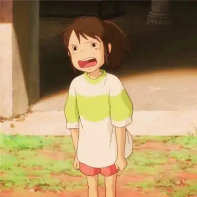 千与千寻 宫崎骏 吉卜力 电影 动漫 动画 二次元 荻野千寻 头像 动漫