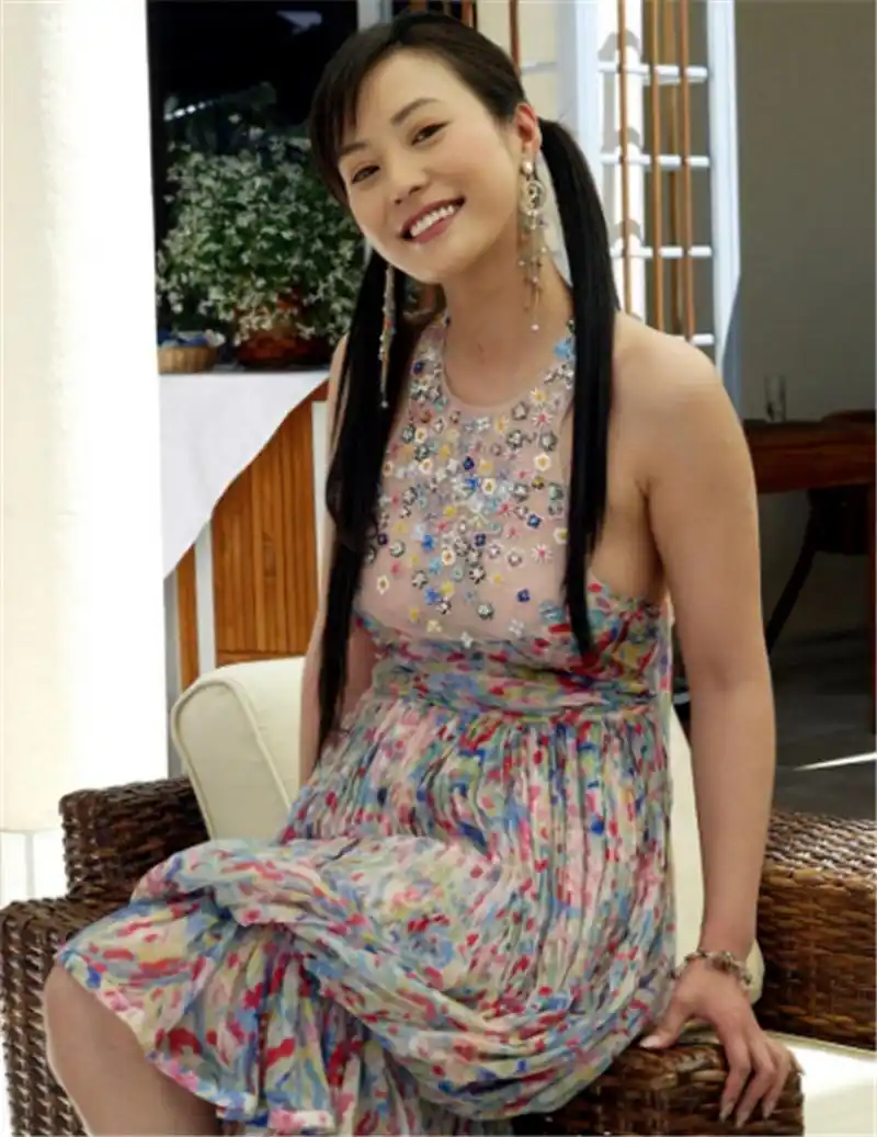 郝蕾年轻时也是颜值巅峰期