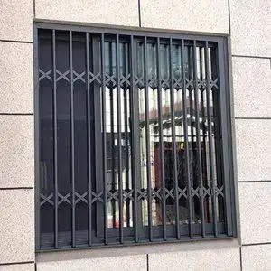 3(1折)已售0新型304不锈钢防盗窗防护栏高层阳台外铝合金窗户防盗网自