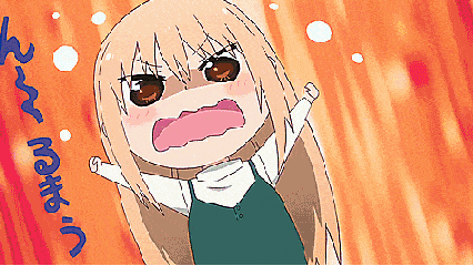 小女孩gif生气gif摇手gif大嘴巴gif