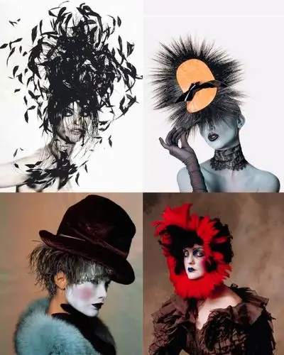 个性另类时尚独特的概念帽子