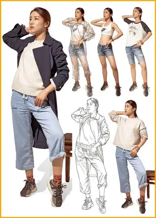 广州画室考生要学会透过现象看本质,这样速写人物就变得容易多了_变化