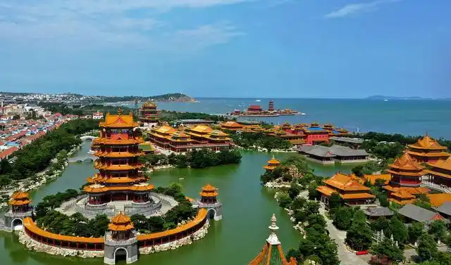 蓬莱三仙山景区,人间仙境.