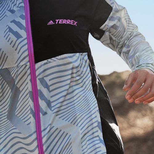 adidasterrex官方女款夏季防晒upf50 户外运动越野跑连防晒衣