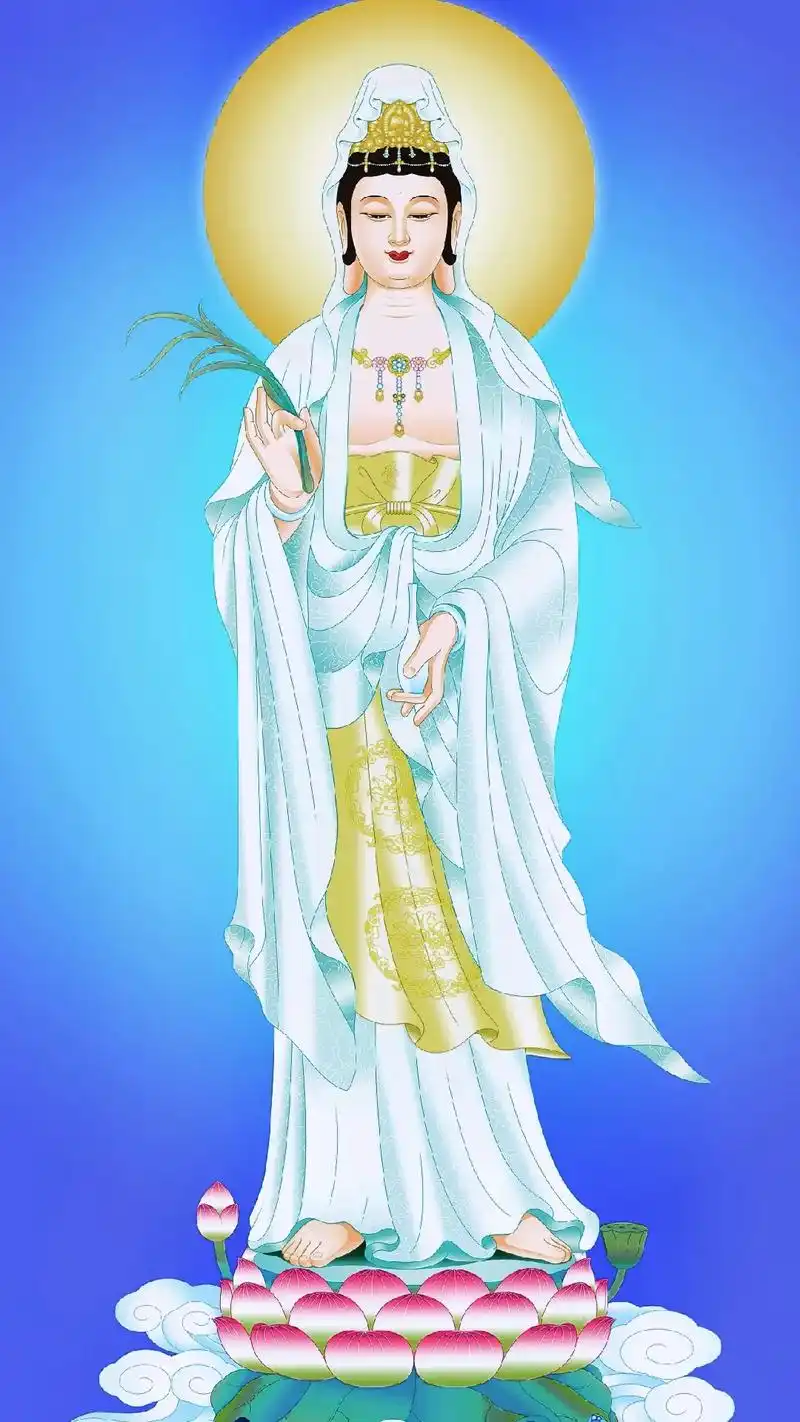 大慈大悲观世音,阿弥陀佛在心间 #抖音图文 来了#手机壁纸  - 抖音