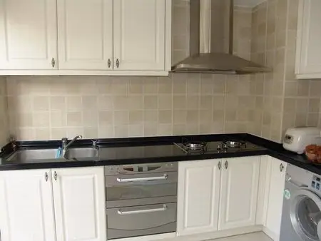 五米长一米宽的厨房怎样打厨柜子和灶具