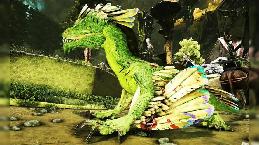 晓丁解说 方舟生存进化:畸变13 孵化恐怖的岩龙