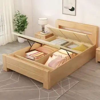 一米二的床1.2米实木床1米2橡木1.351.